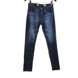 AG Adriano Goldschmied Farrah Skinny High Rise Jeans‎ Dark Wash 27R Preppy
